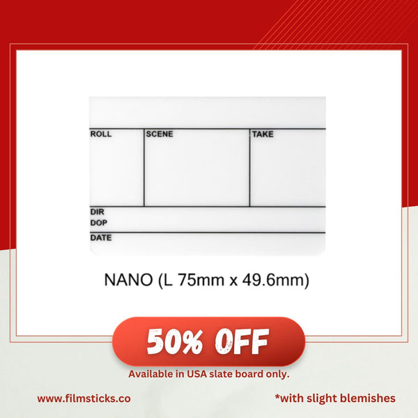 【Graded Unit】Acrylic Board USA Layout – NANO  2.95" x 1.95" (Slight Marks)