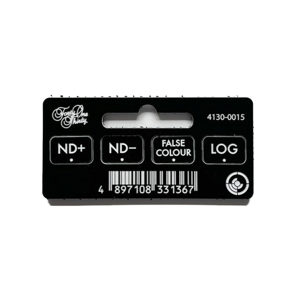 Camera User Button - ND+, ND-, FALSE COLOUR, LOG