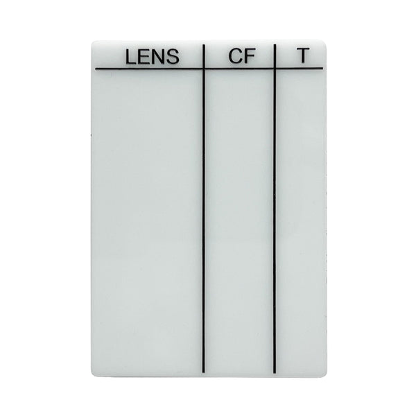 Lens Table (56x80mm)