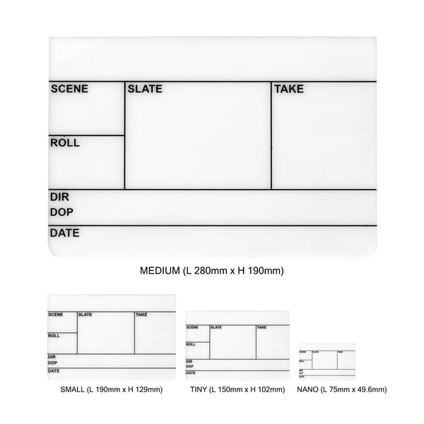 Acrylic Boards UK/EU Layout - Premium Quality Slates