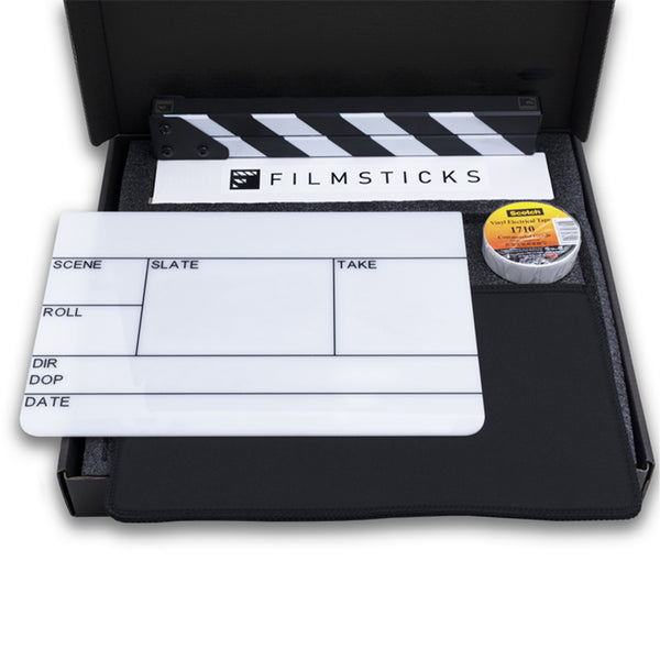 Filmsticks Clapperboards (UK/EU) - Premium Quality Clapperboard Kits