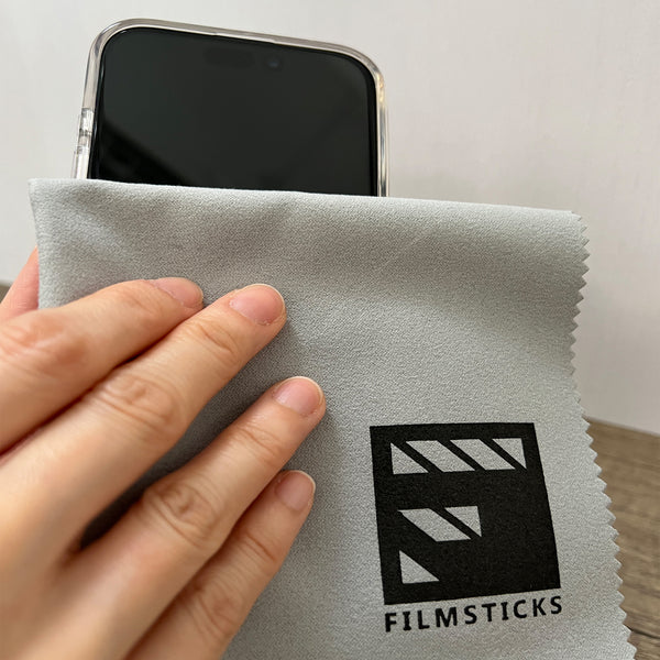 Filmsticks Microfibre Polyester Cleaning Cloth for Wiping Clean Acrylic Clapperboards