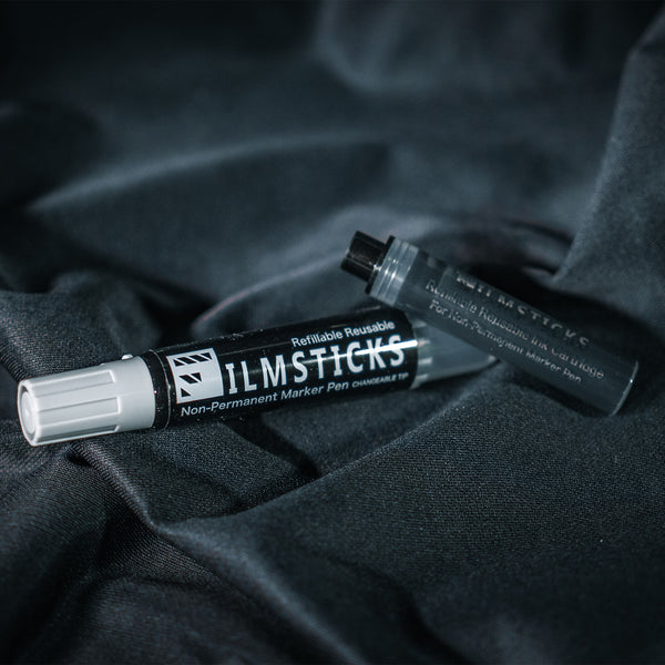 Filmsticks Reusable Non-Permanent Acrylic Board Black Marker Pen Kit