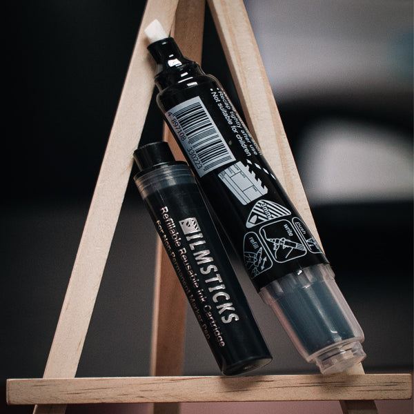 Filmsticks Reusable Non-Permanent Acrylic Board – Black Marker Pen