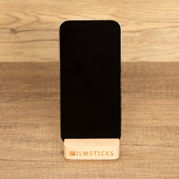 Upright Holder for Clapperboards and Smartphones