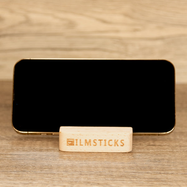 Upright Holder for Clapperboards and Smartphones