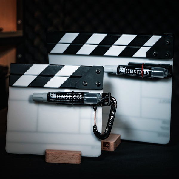 Upright Holder for Clapperboards and Smartphones