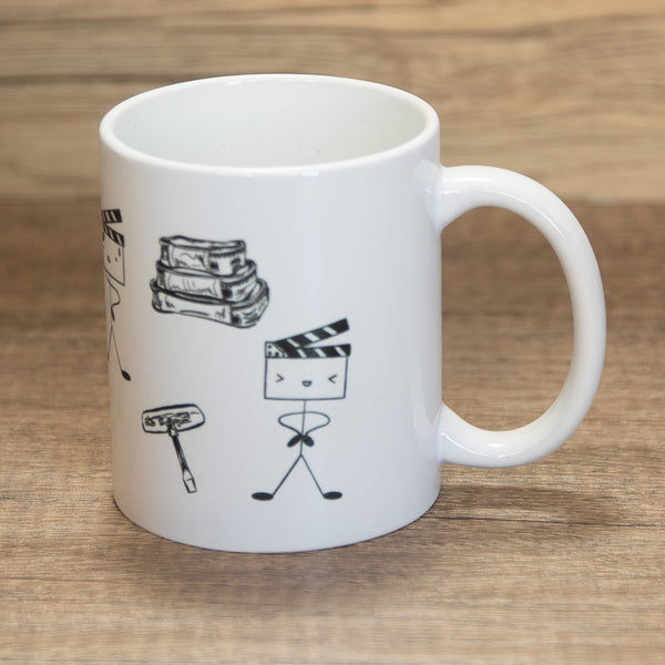 Filmsticks Clapper Head Mug