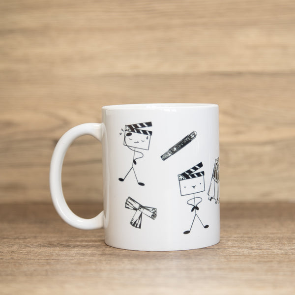 Filmsticks Clapper Head Mug