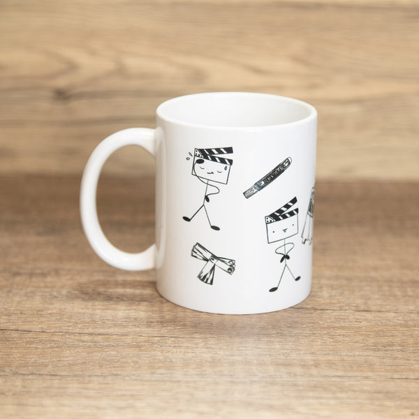 Filmsticks Clapper Head Mug