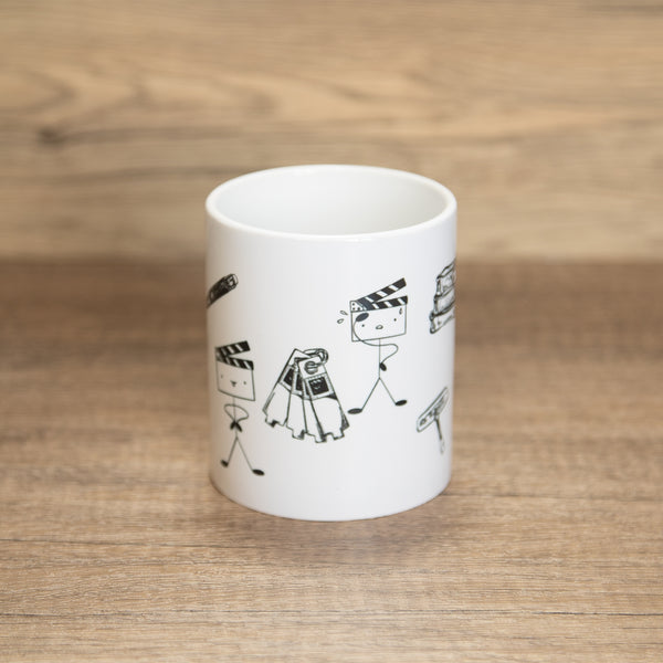 Filmsticks Clapper Head Mug