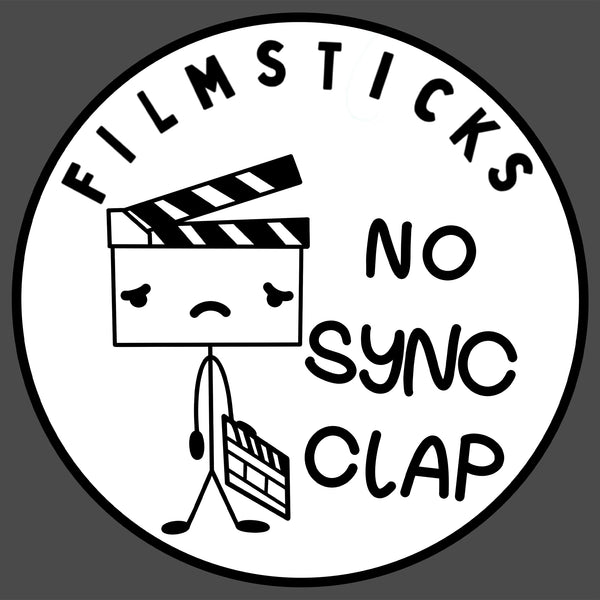 Filmsticks "No Sync Clap" Embroidered Patch