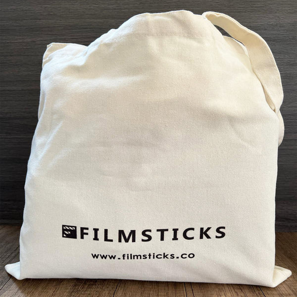 Filmsticks Clapper Head Tote Bag with Longer Carry Straps - Beige