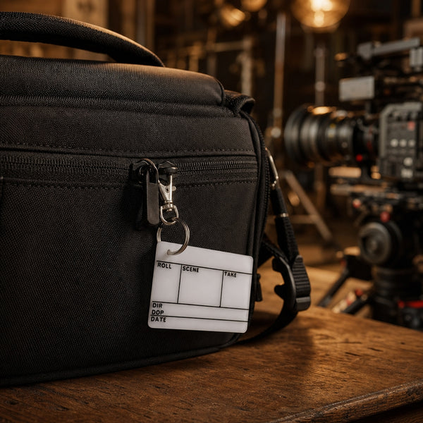 Filmsticks Nano Slate Keychain (Upcycled Graded Acrylic Board)