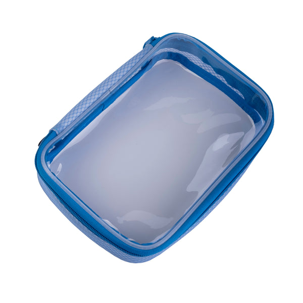 1-Piece Transparent (TPU) Storage Case - Blue