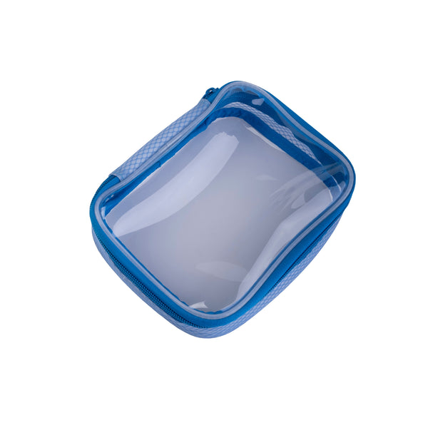 1-Piece Transparent (TPU) Storage Case - Blue